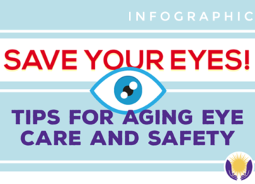 Save your Eyes! Tips for Aging Eye Care and Safety (Infographic)