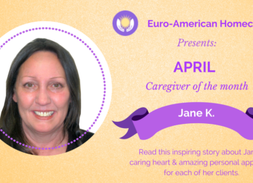 Meet Jane Kinney, our April Caregiver of the month!