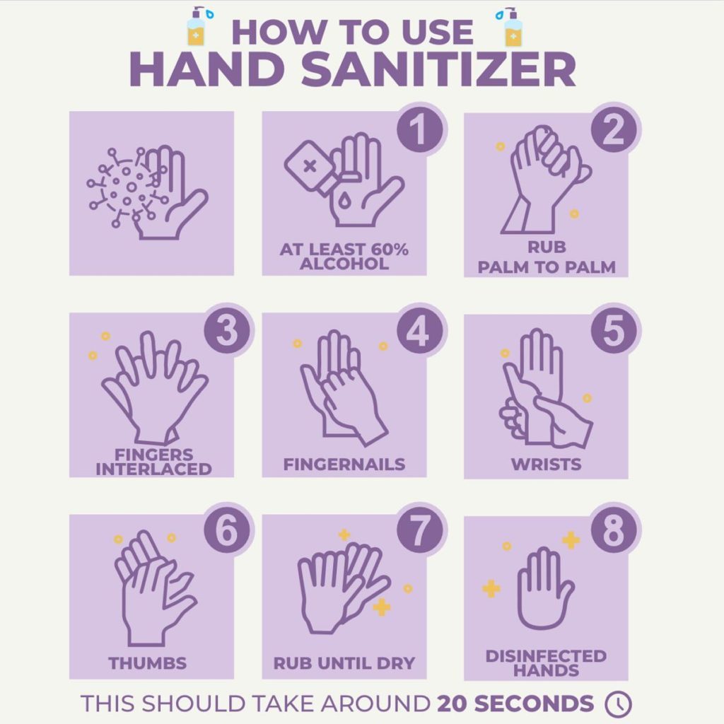 COVID-19 Special: How To Properly Use Hand Sanitizer | Euro-American Connections & Homecare