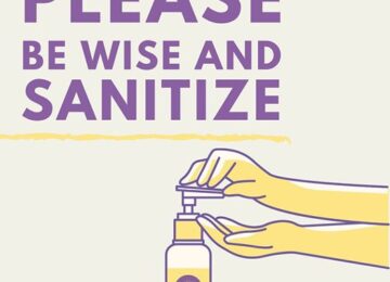 Please Be Wise And Sanitize
