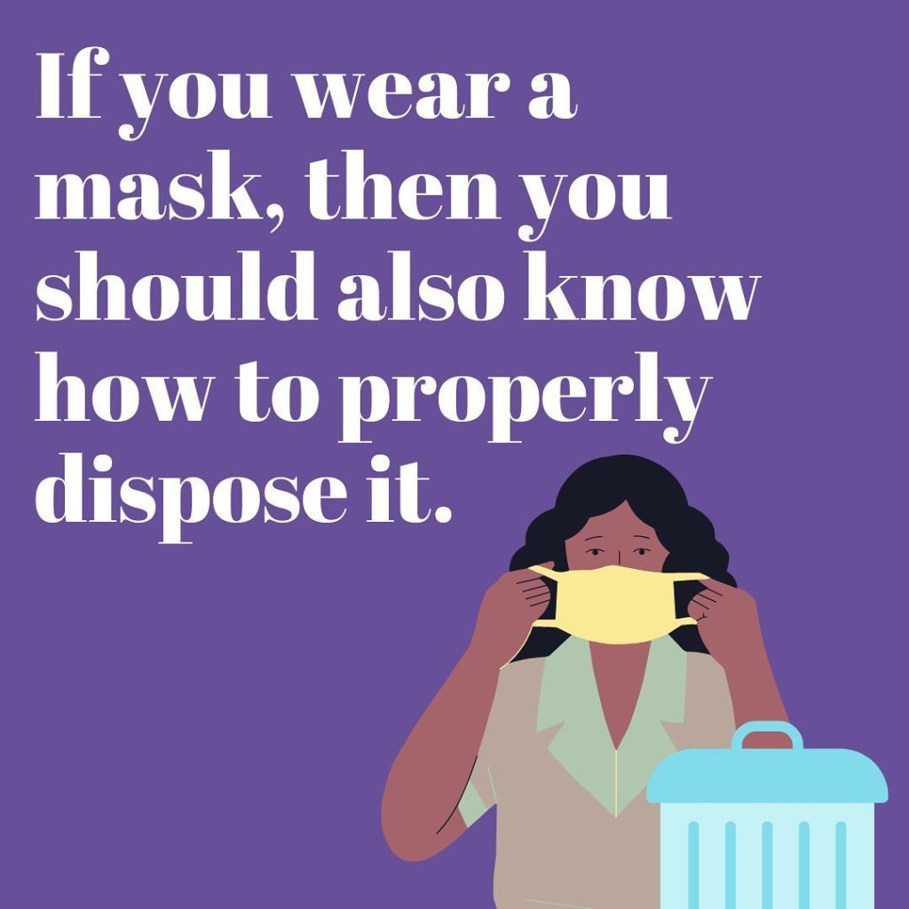 Know How To Properly Dispose Your Mask | Euro-American Connections & Homecare