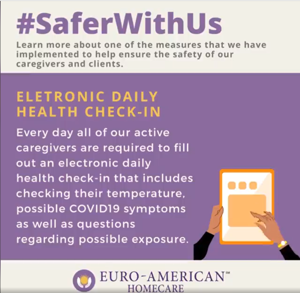 Electronic Daily Health Check-In | Euro-American Connections & Homecare