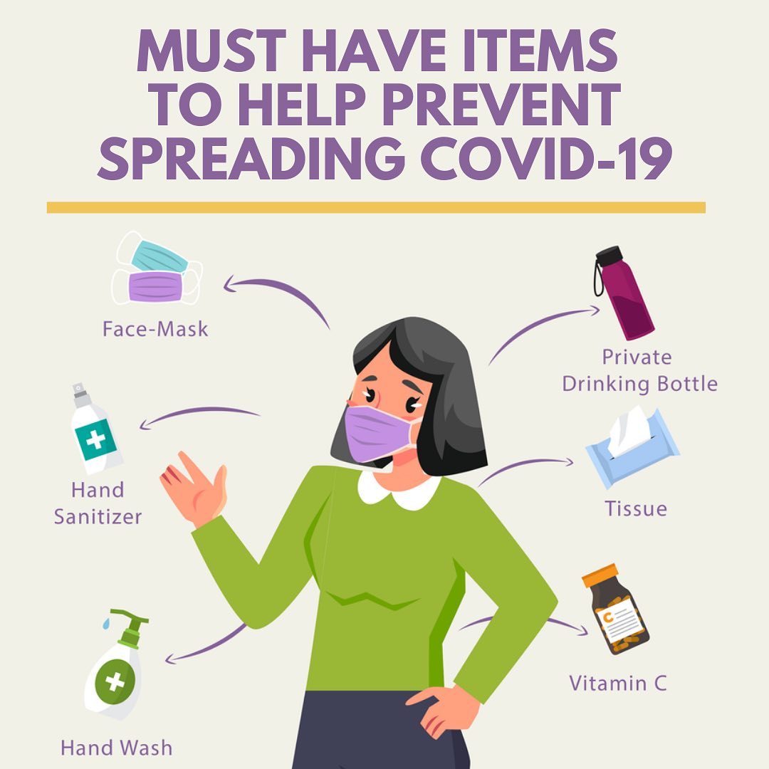 must have items to help prevent spreading covid19