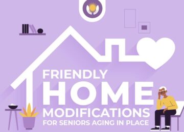 Friendly Home Modifications for Seniors Aging in Place [Infographic]