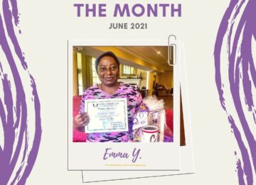 Caregiver Of The Month – June 2021