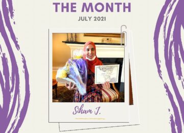 Caregiver of the month – July 2021