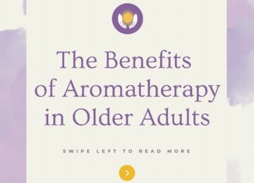 The benefits of aromatherapy in older adults