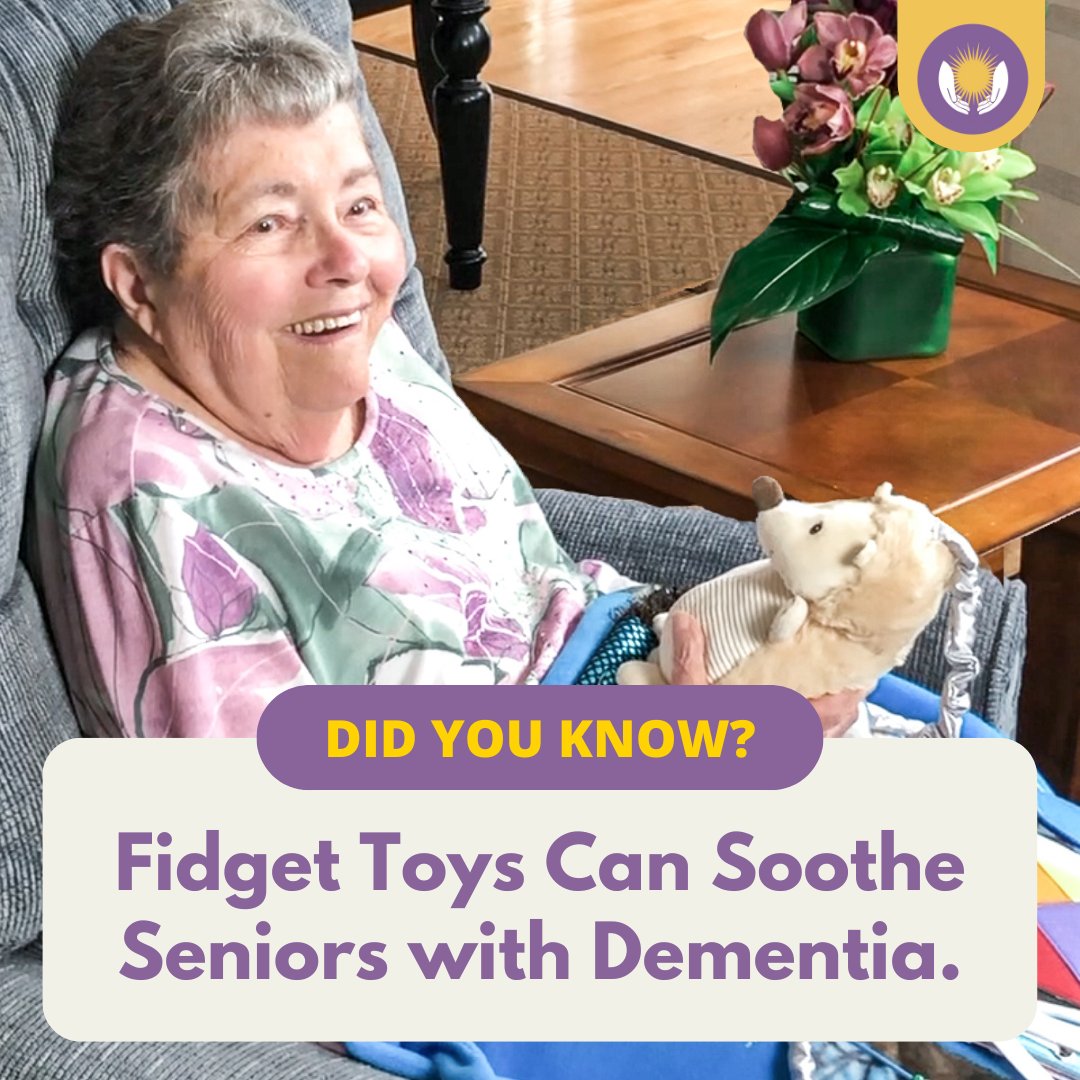 Fidget Toys Can Soothe Seniors With