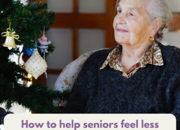 How to help seniors feel less lonely during the holiday season